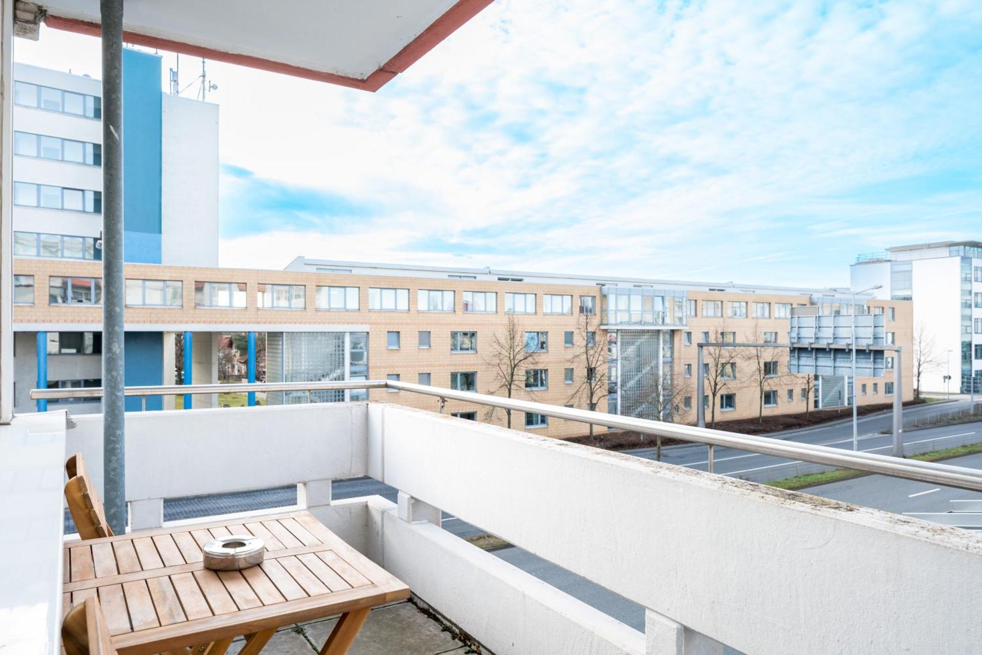 Free Living - City Design Apartments, Zentrum, Outlet, Balkon, Kueche Wolfsburg Exterior photo