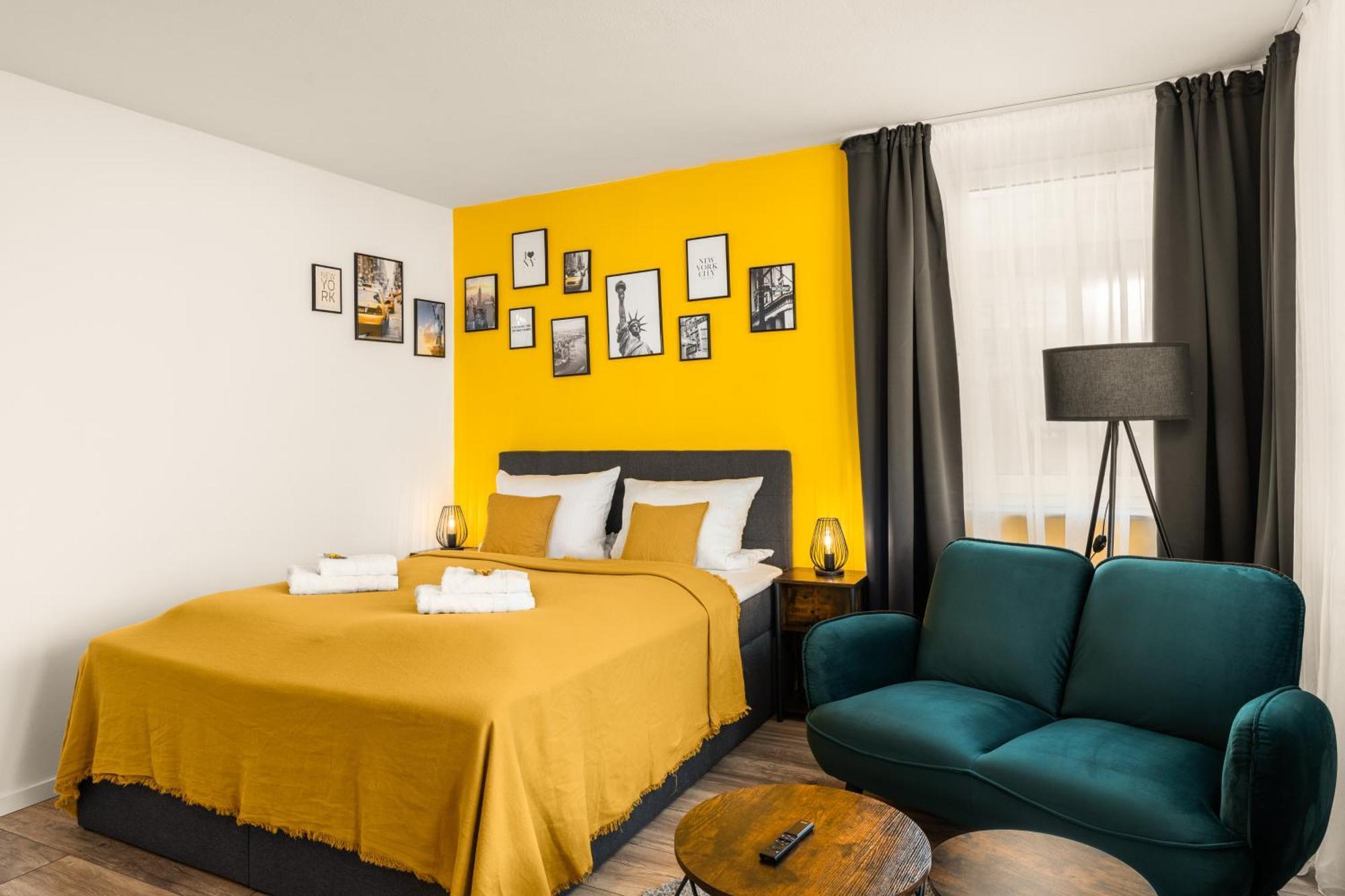 Free Living - City Design Apartments, Zentrum, Outlet, Balkon, Kueche Wolfsburg Exterior photo